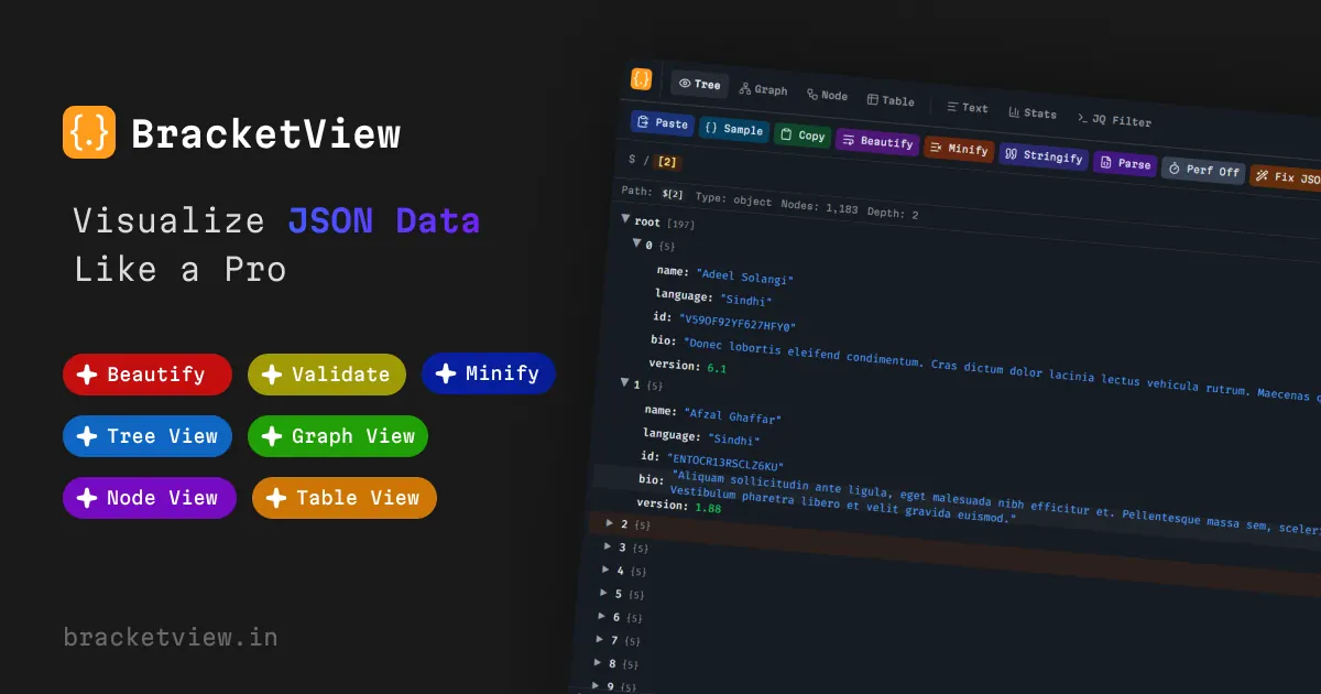 BracketView screenshot