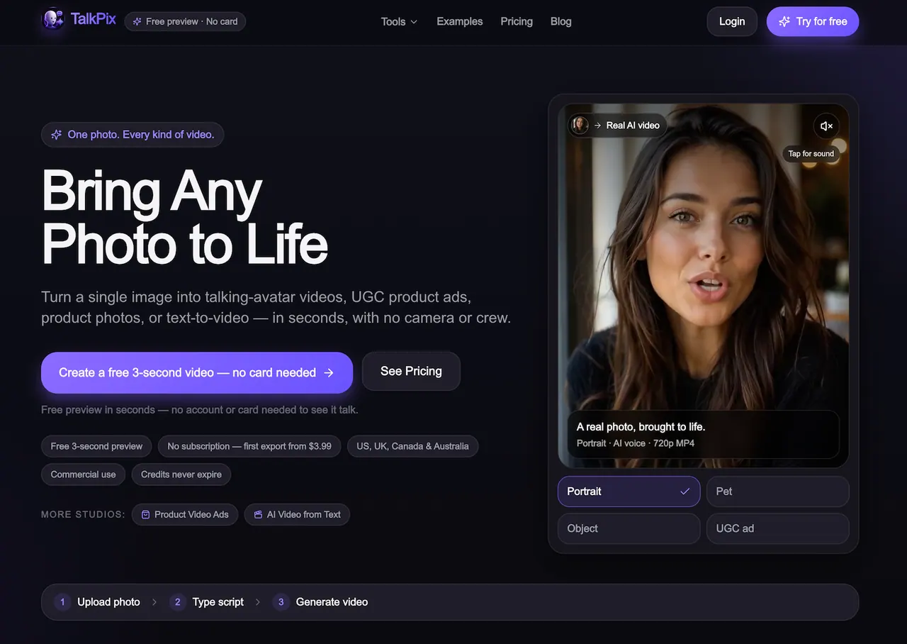 TalkPix AI screenshot