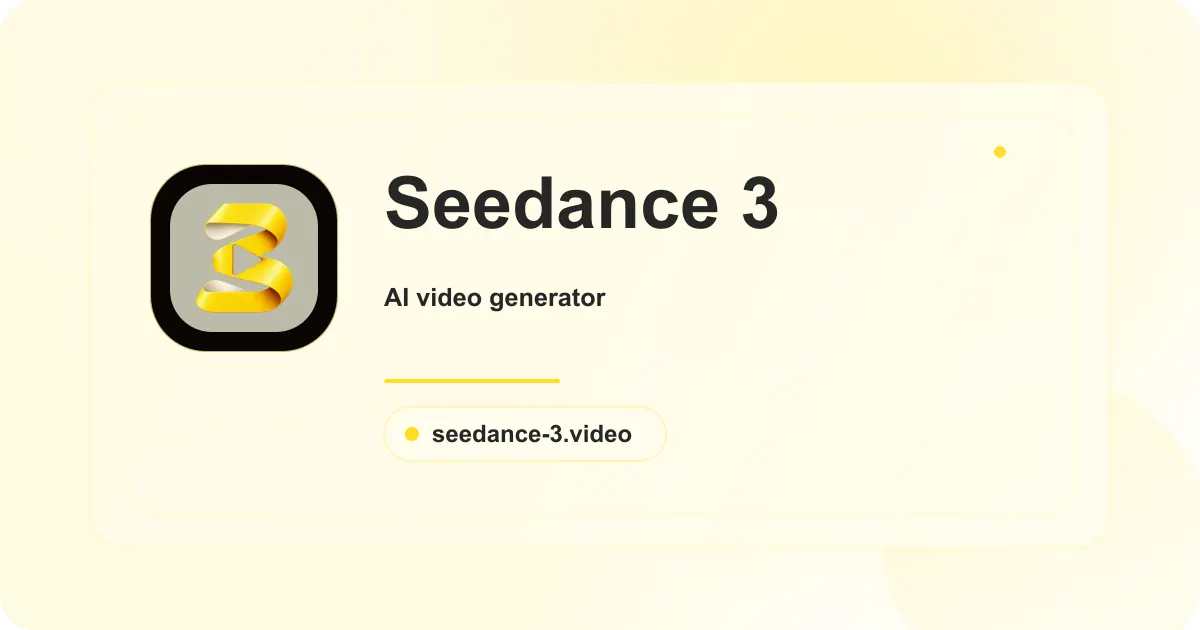 Seedance 3 screenshot