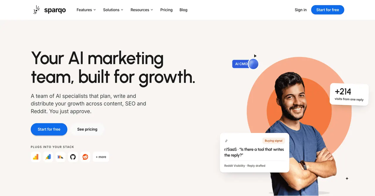 Sparqo screenshot