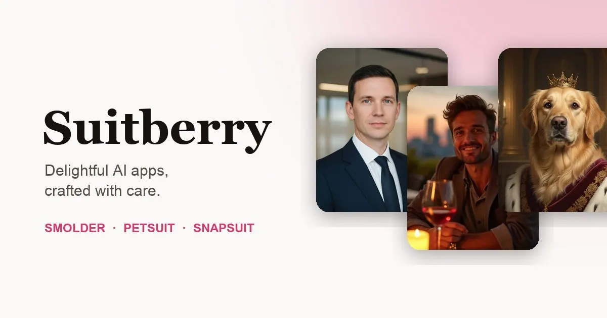 Suitberry screenshot