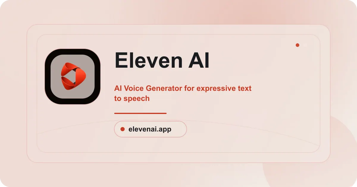 Eleven AI screenshot