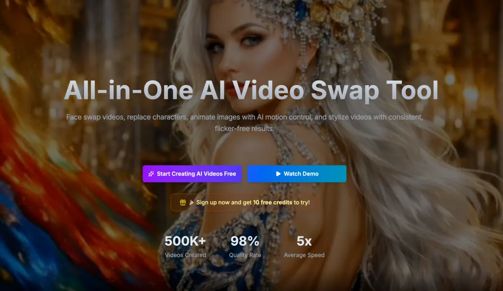VideoSwap screenshot