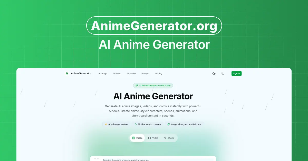 animegenerator.org screenshot