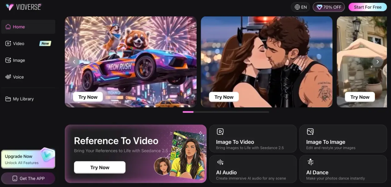 Vidverse AI screenshot