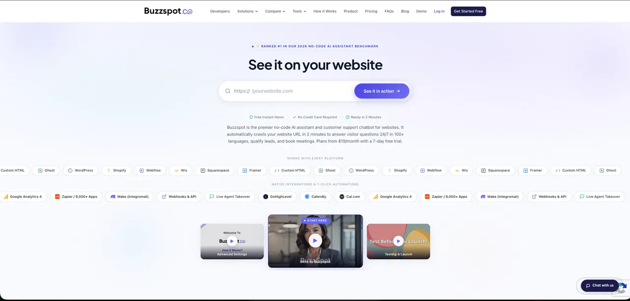 Buzzspot screenshot