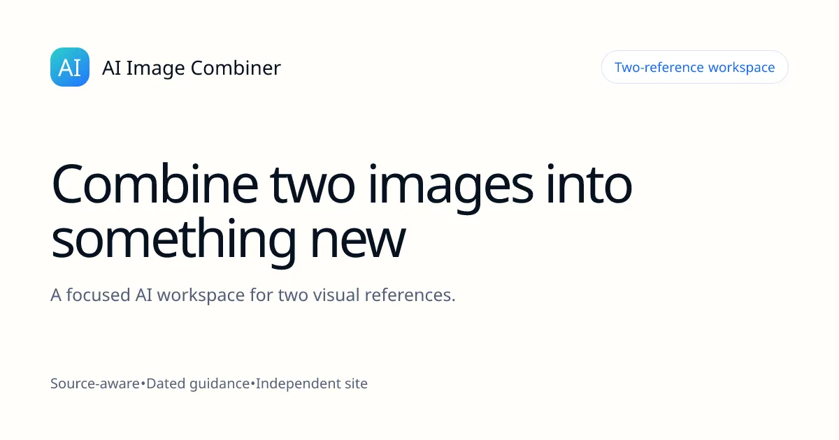 AI Image Combiner screenshot