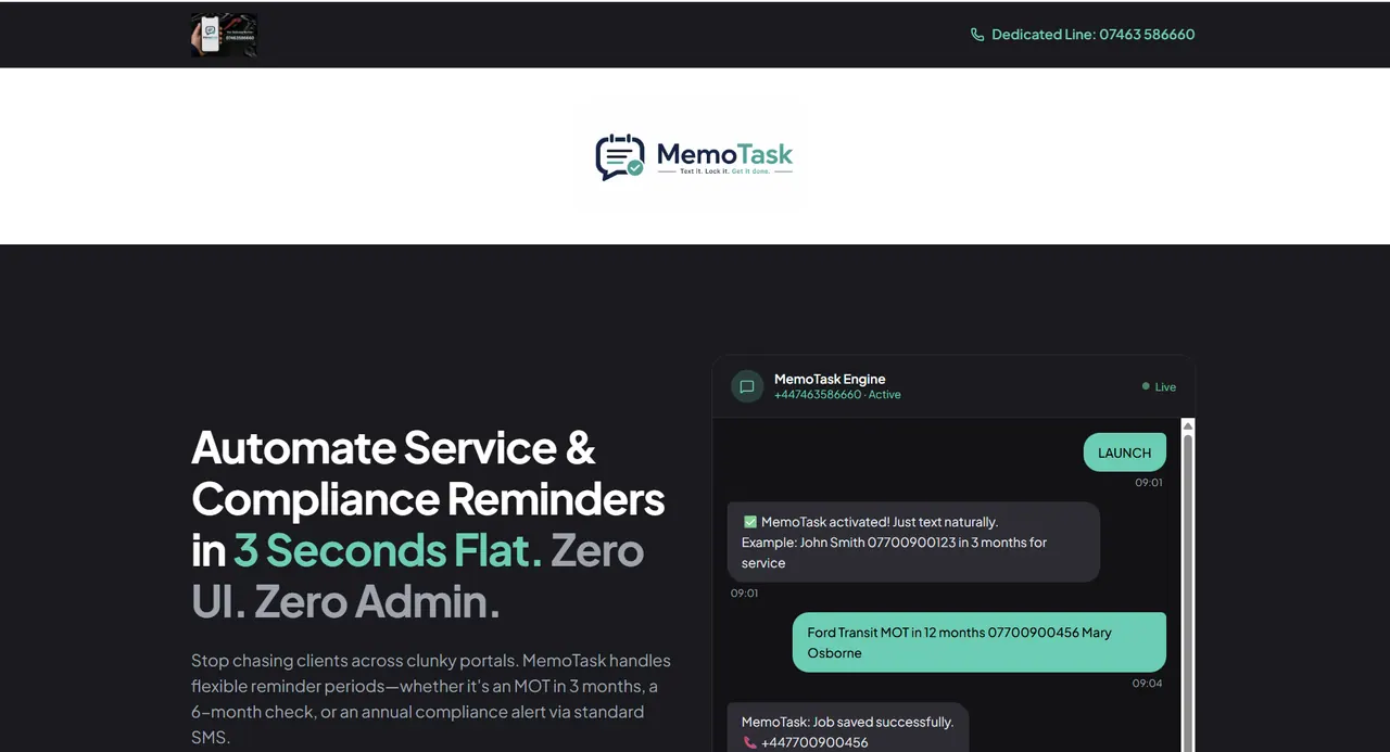 MemoTask screenshot