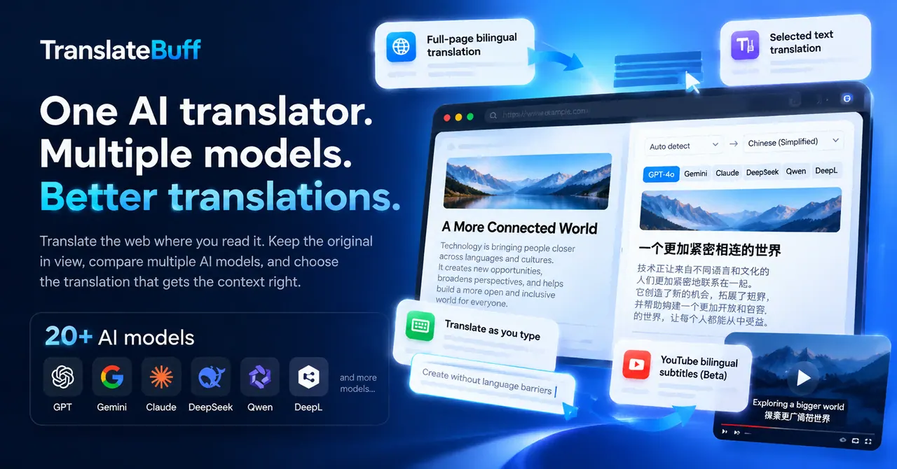 TranslateBuff screenshot