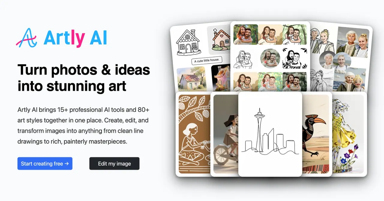 Artly AI screenshot