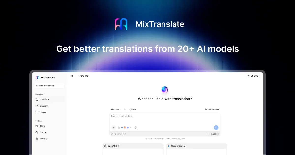 MixTranslate screenshot