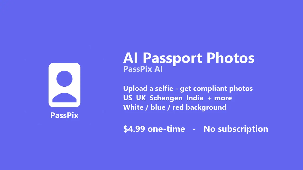 PassPix AI screenshot