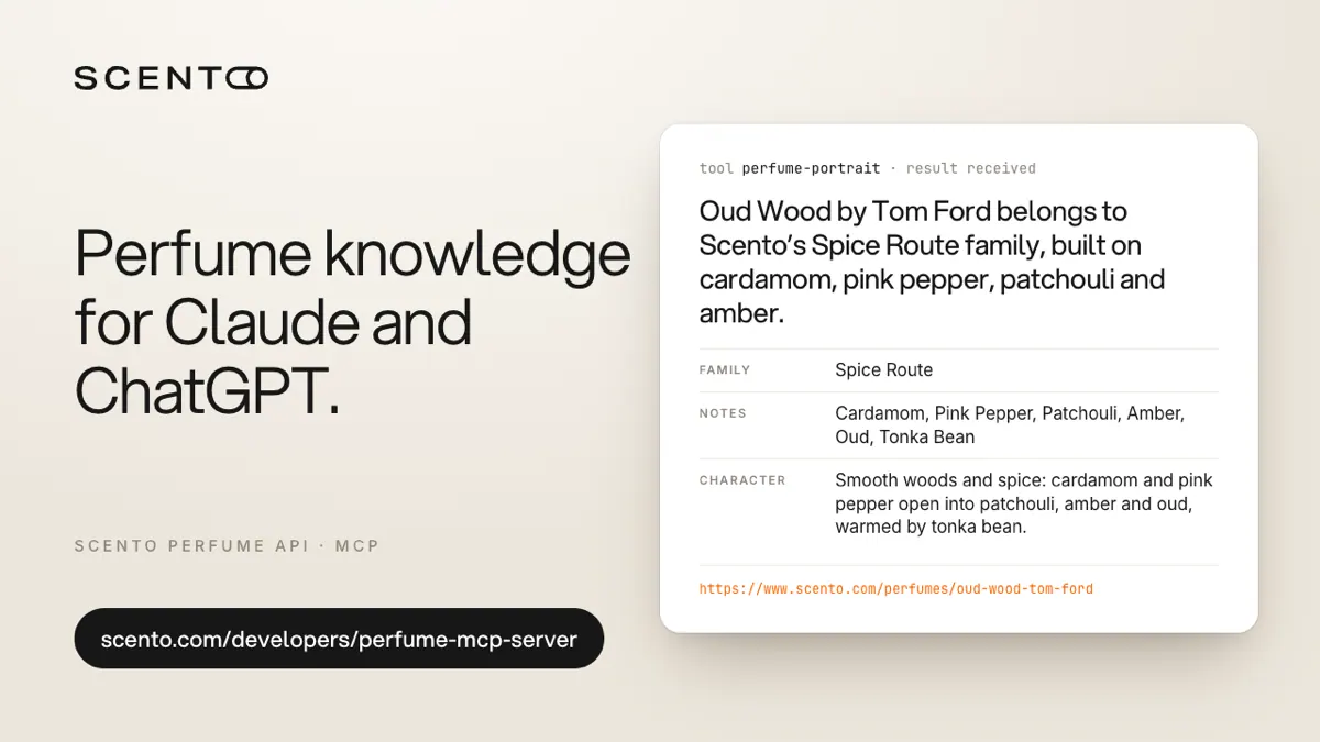Scento Perfume API screenshot