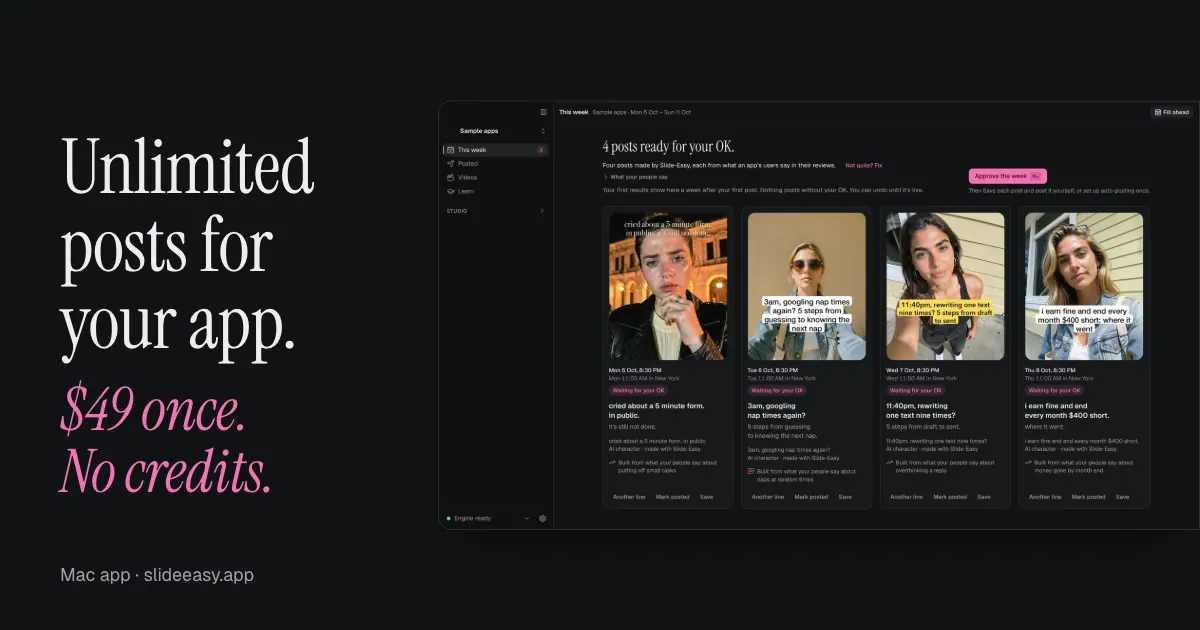 Slide-Easy screenshot