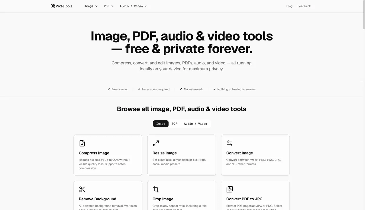PixelTools screenshot