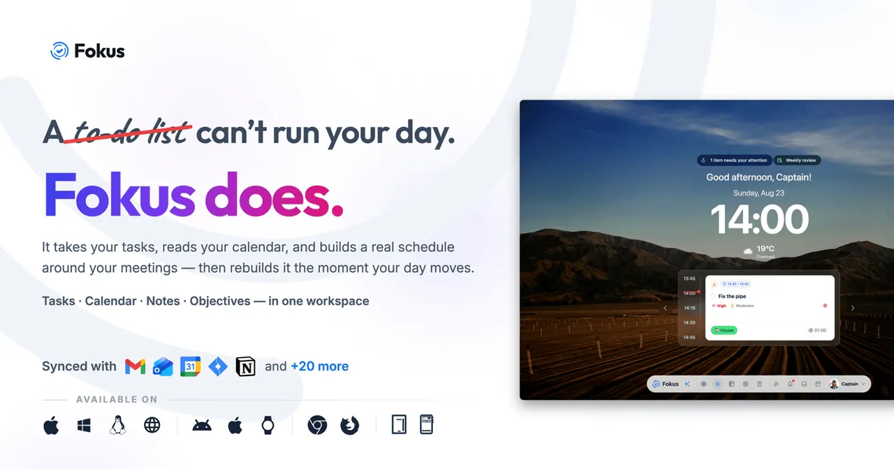 Fokus screenshot
