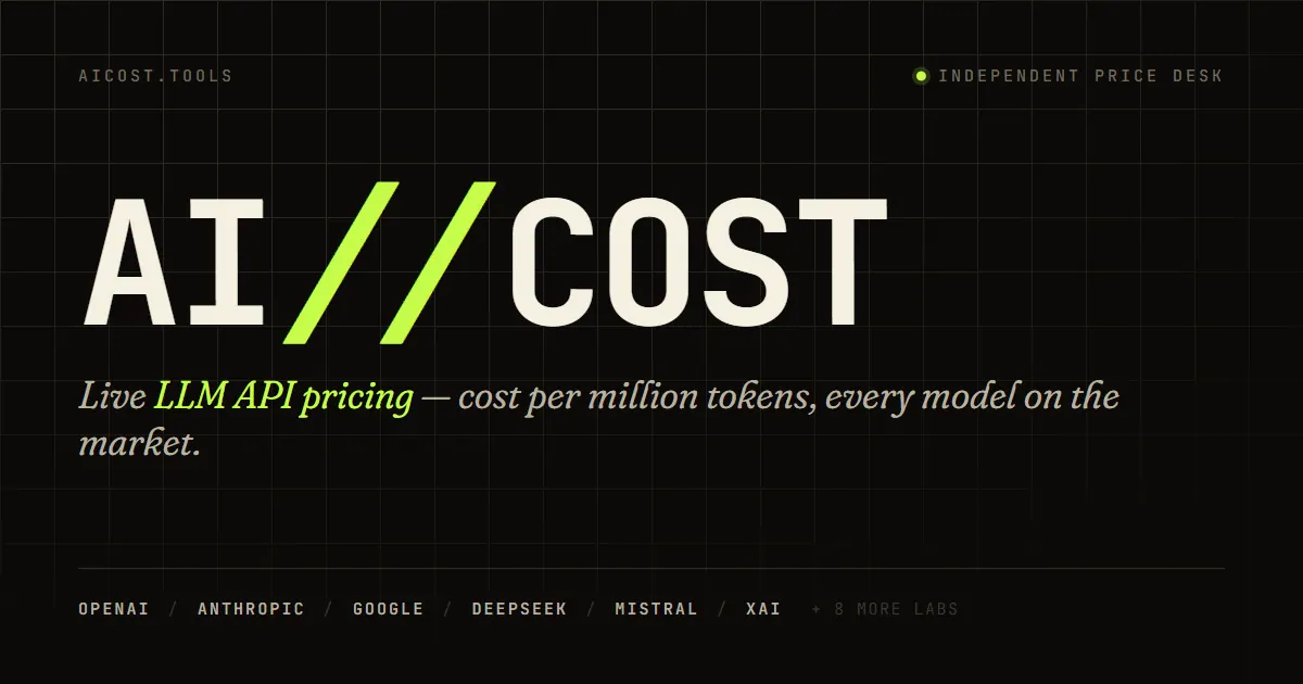 AI//COST screenshot
