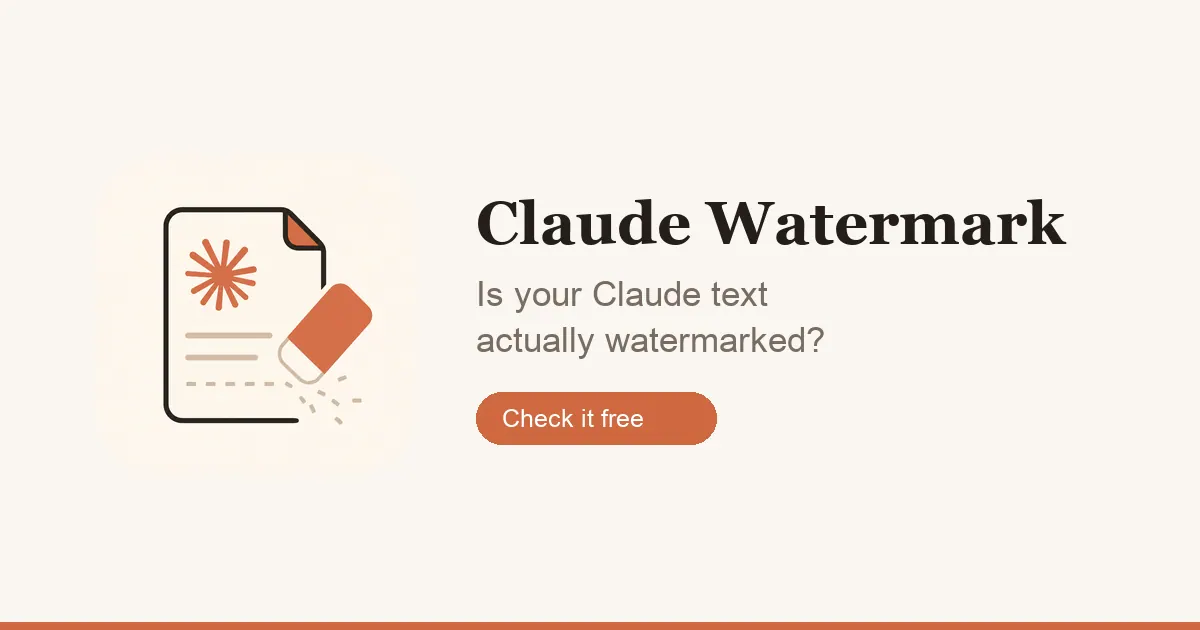 Claude Watermark screenshot