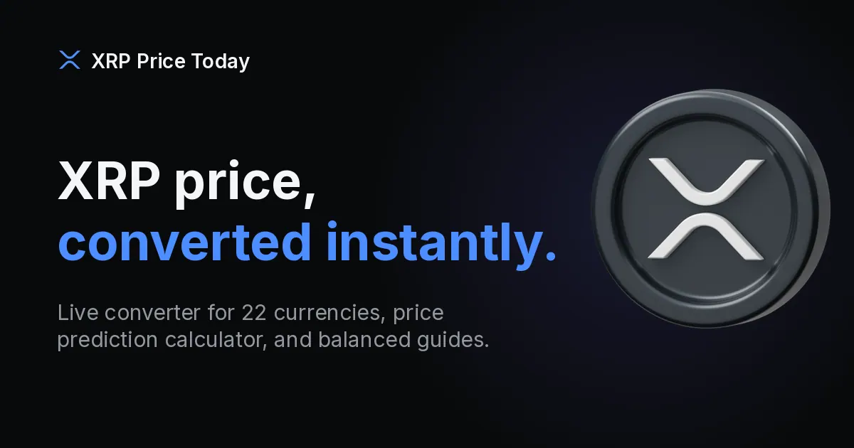 XRP Price Today screenshot
