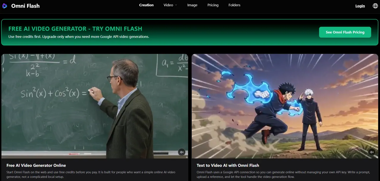 Omni Flash screenshot