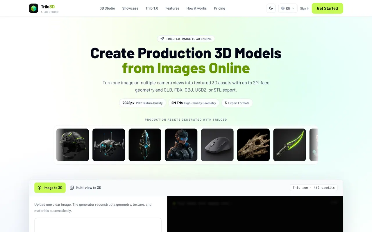 Trilo3D screenshot