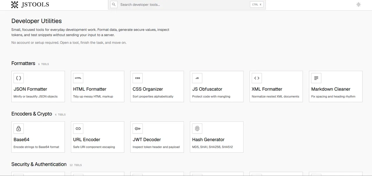 JSTools.Space screenshot