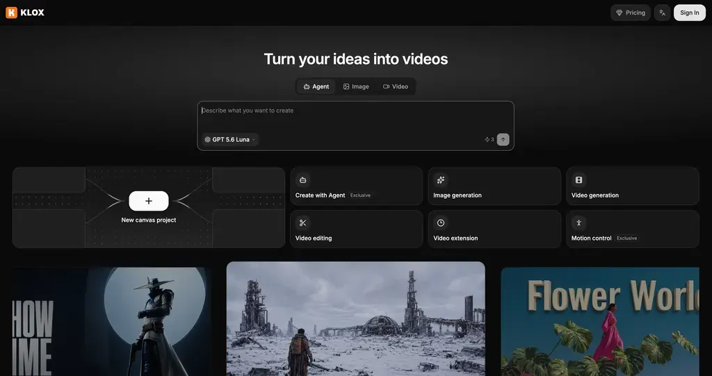 Klox screenshot