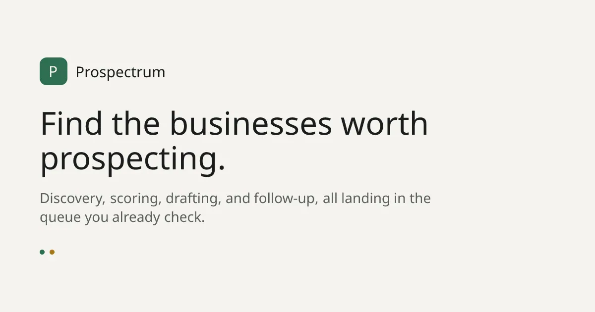 Prospectrum screenshot
