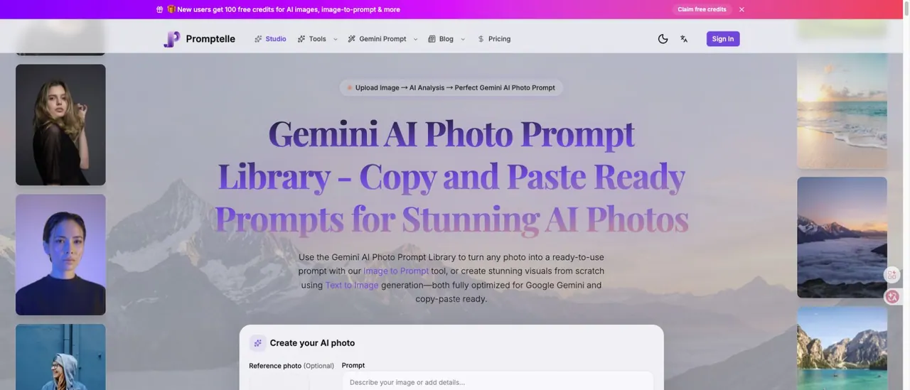 Promptelle screenshot