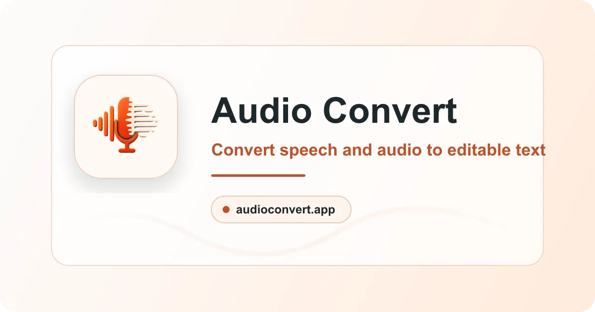 Audio Convert screenshot