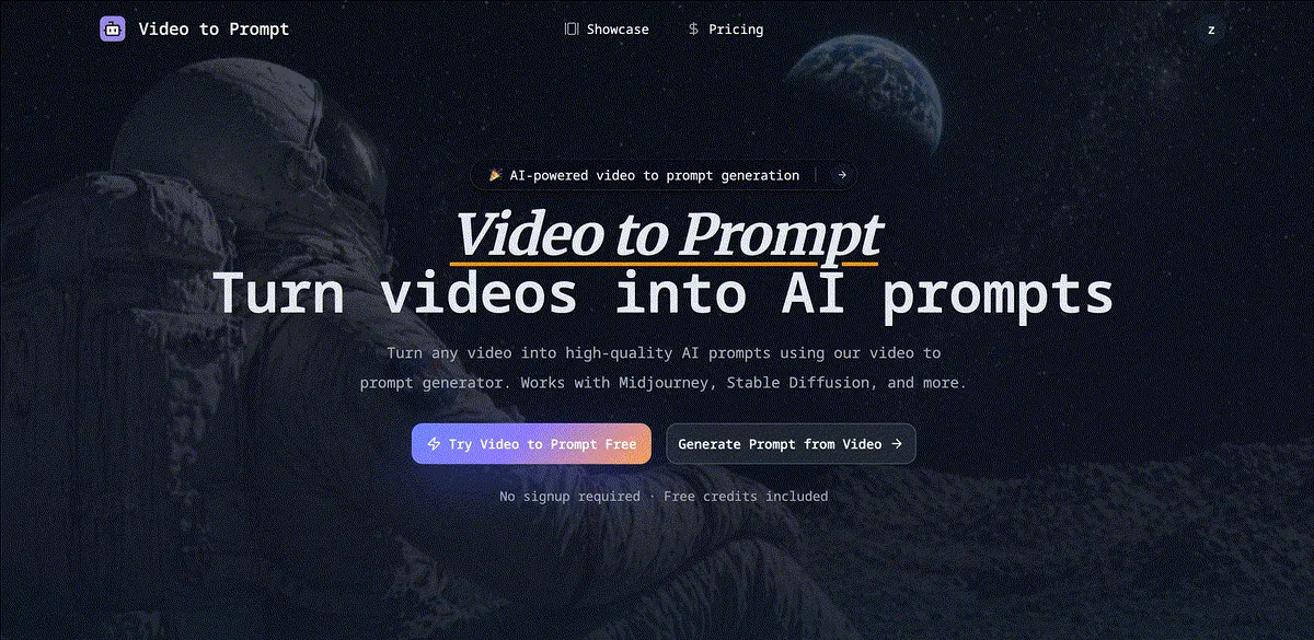 Video to Prompt screenshot