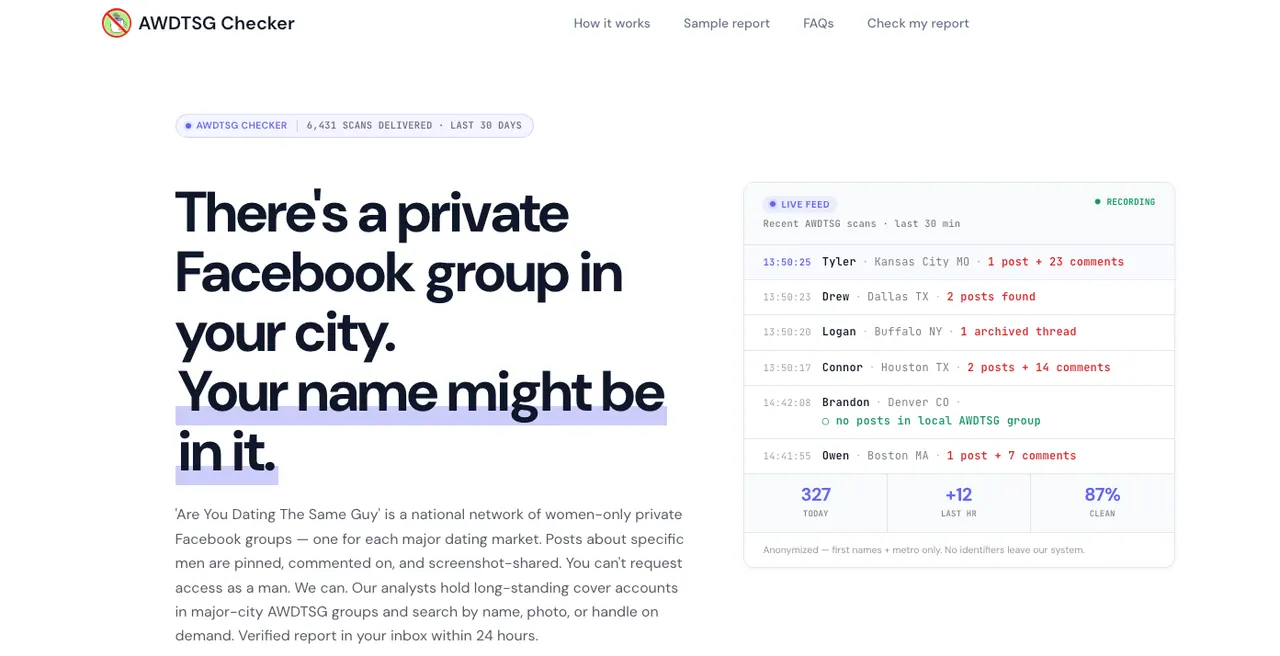 AWDTSG Checker screenshot