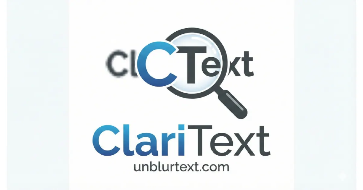 ClariText screenshot