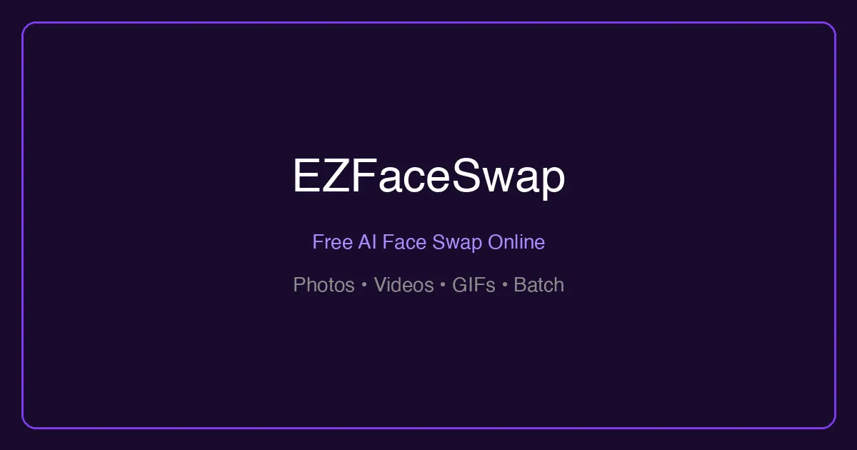EZFaceSwap screenshot