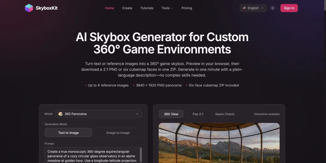SkyboxKit screenshot