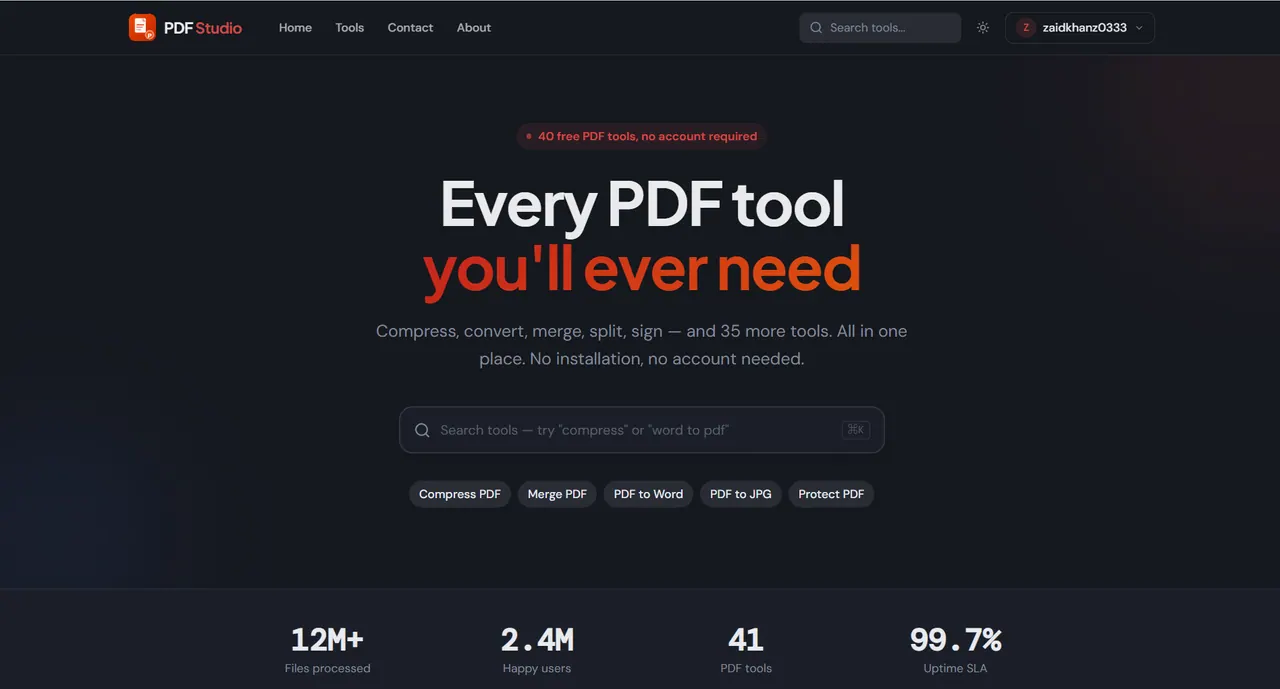 PDF Studio screenshot