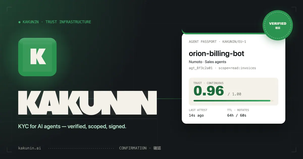 Kakunin screenshot