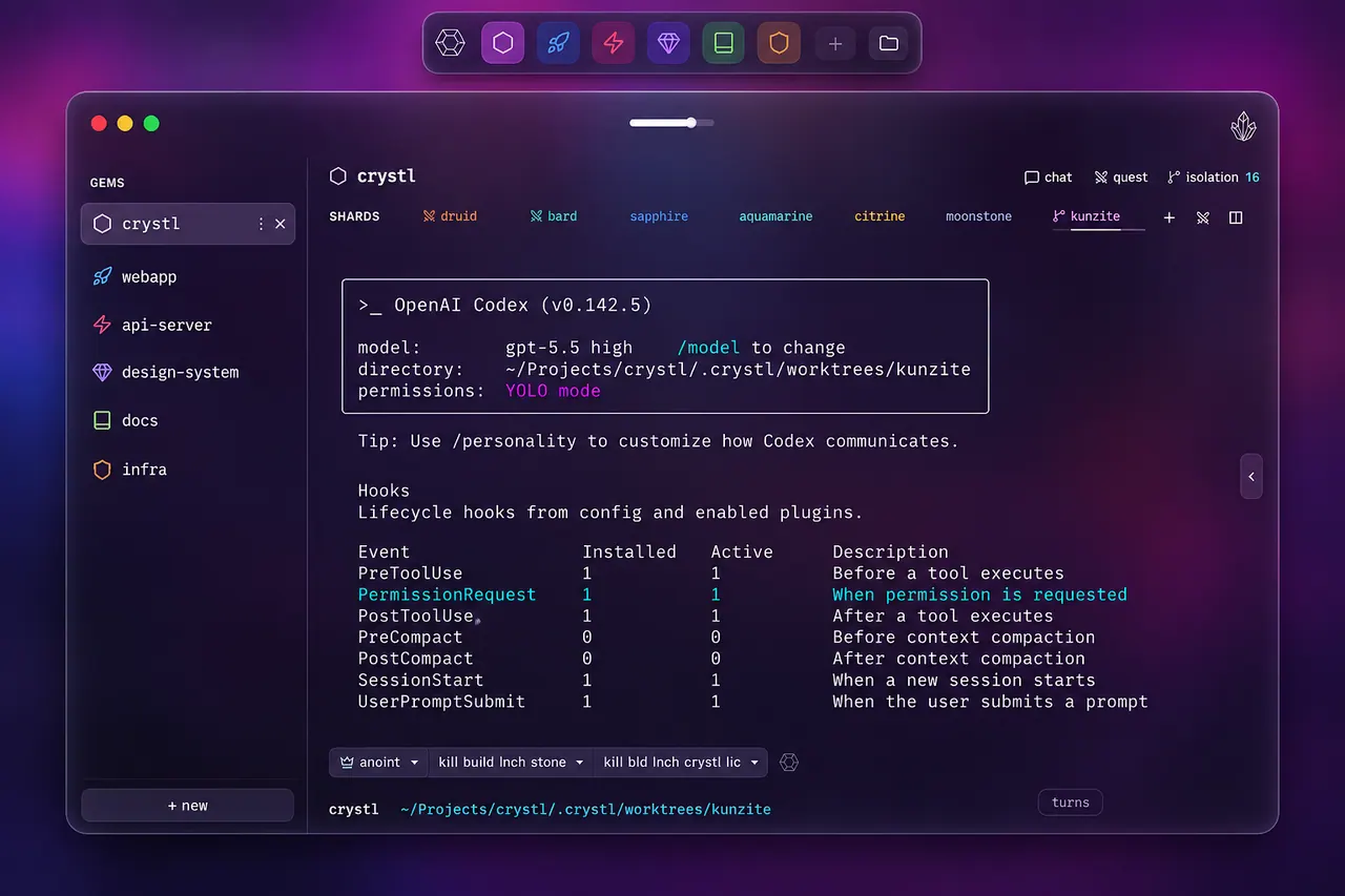 crystl screenshot