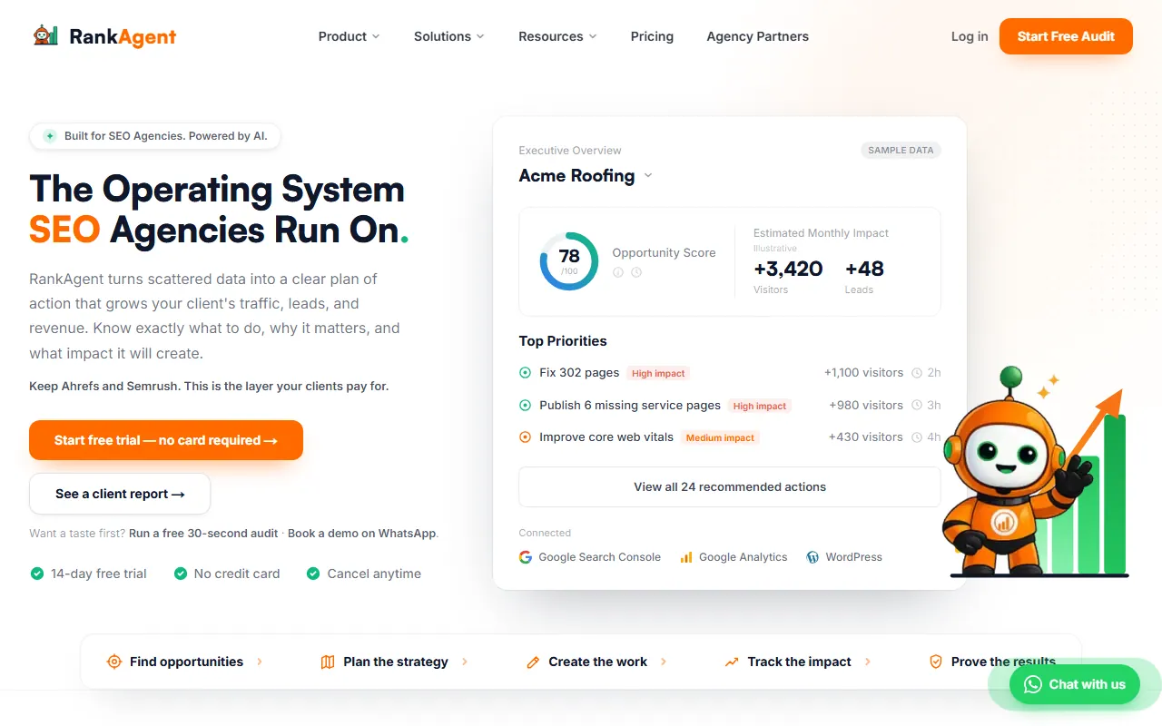 RankAgent screenshot