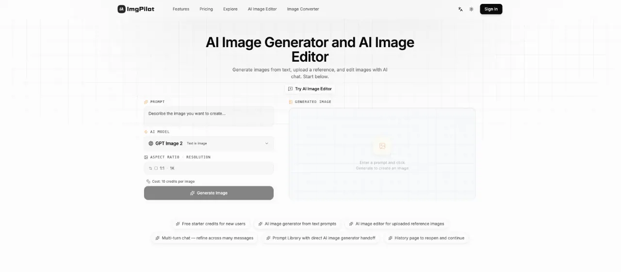 ImgPilot screenshot