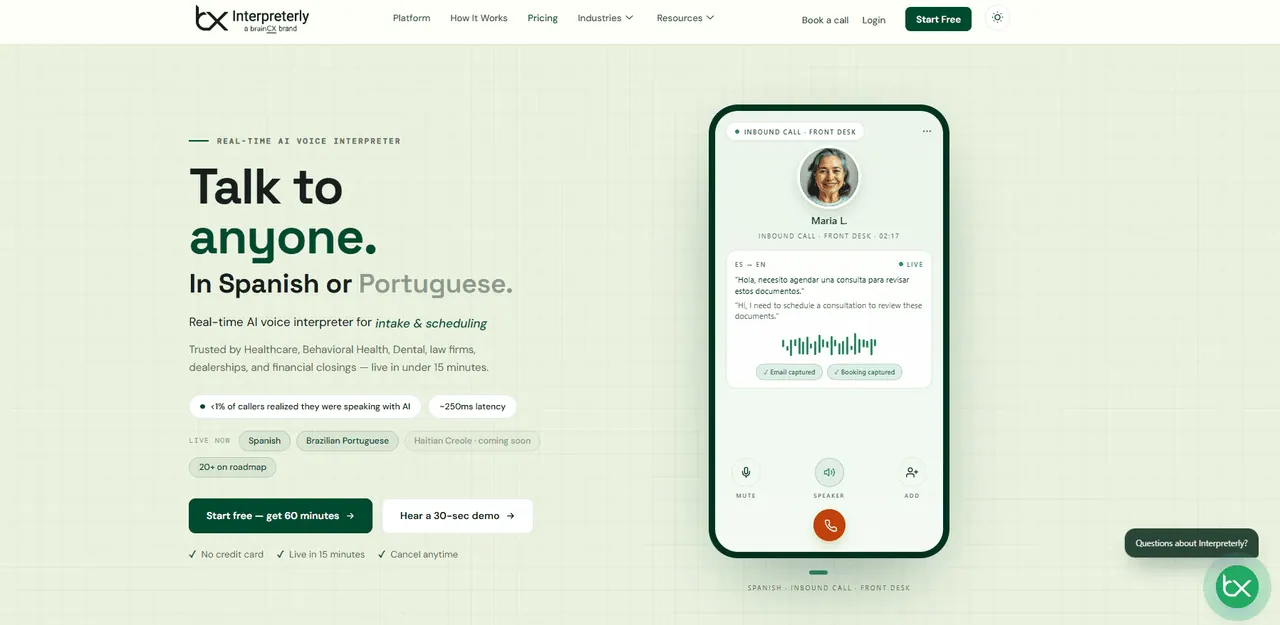 Interpreterly screenshot