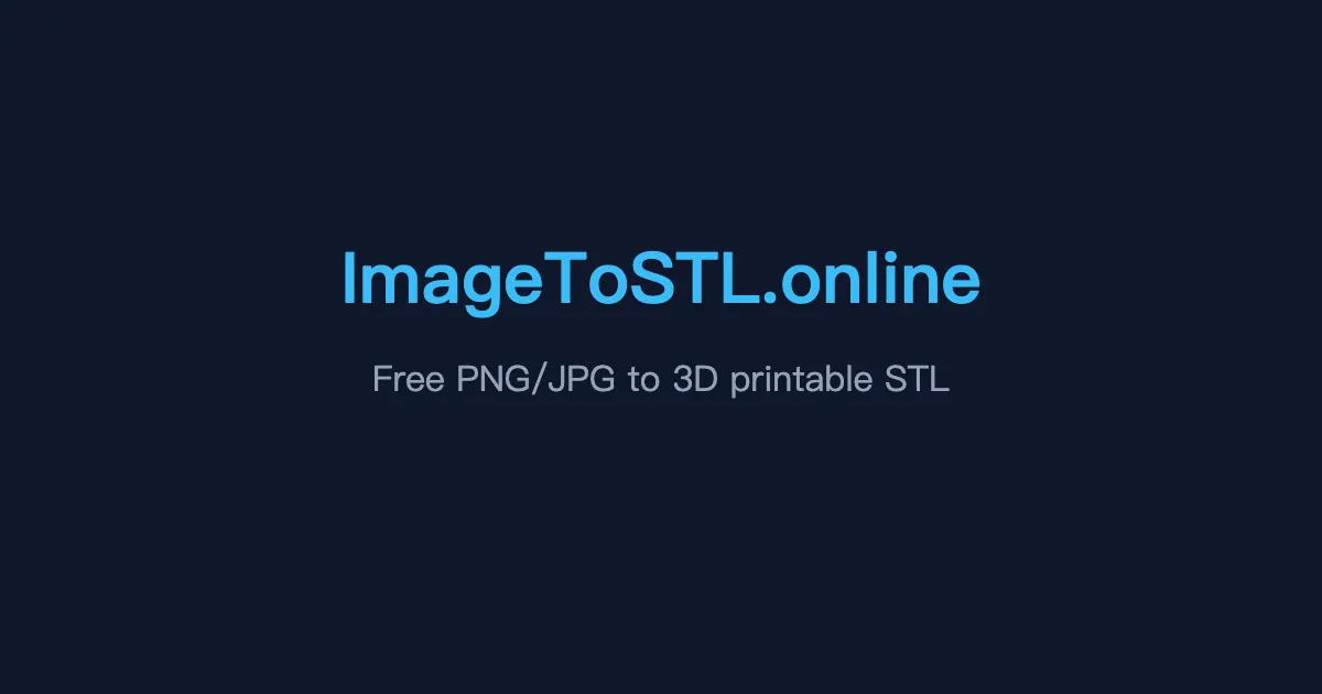 ImageToSTL.online screenshot