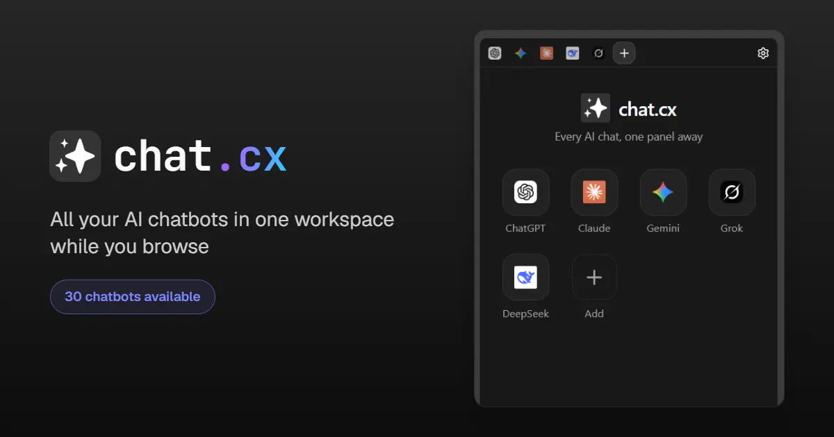 chat.cx screenshot