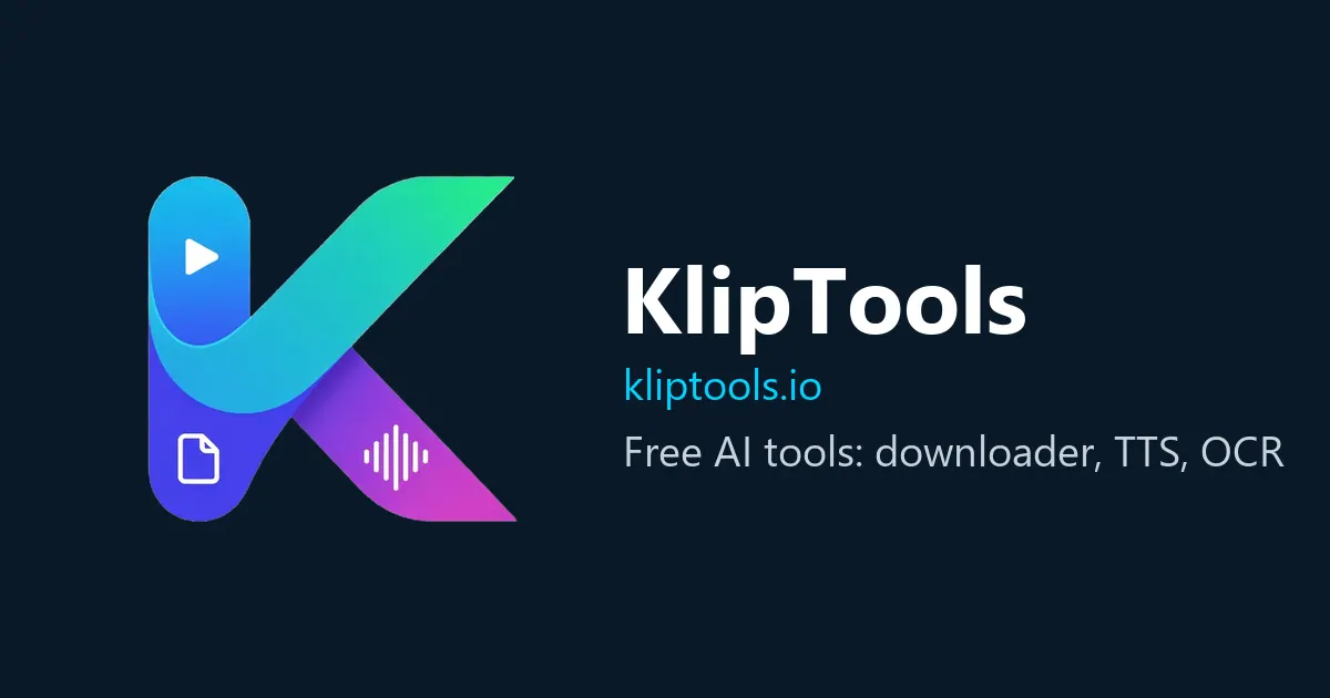 KlipTools AI screenshot