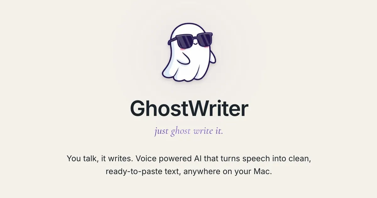 GhostWriter screenshot