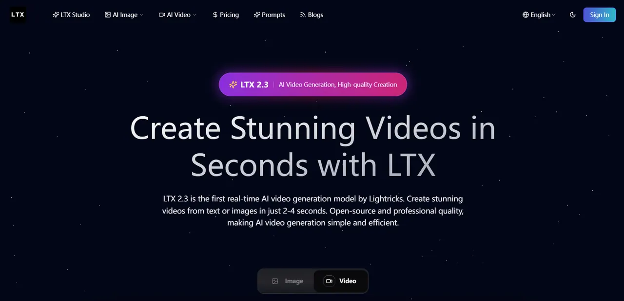 LTX Studio screenshot