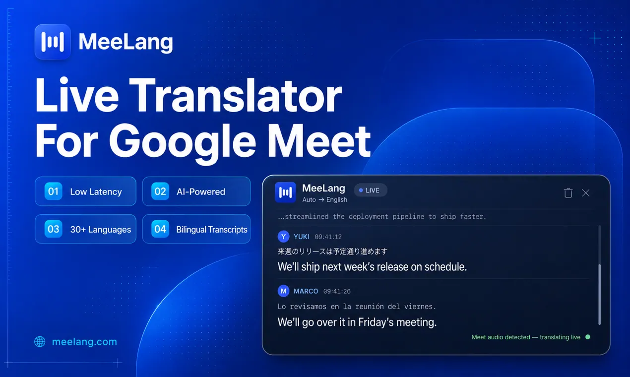 MeeLang screenshot