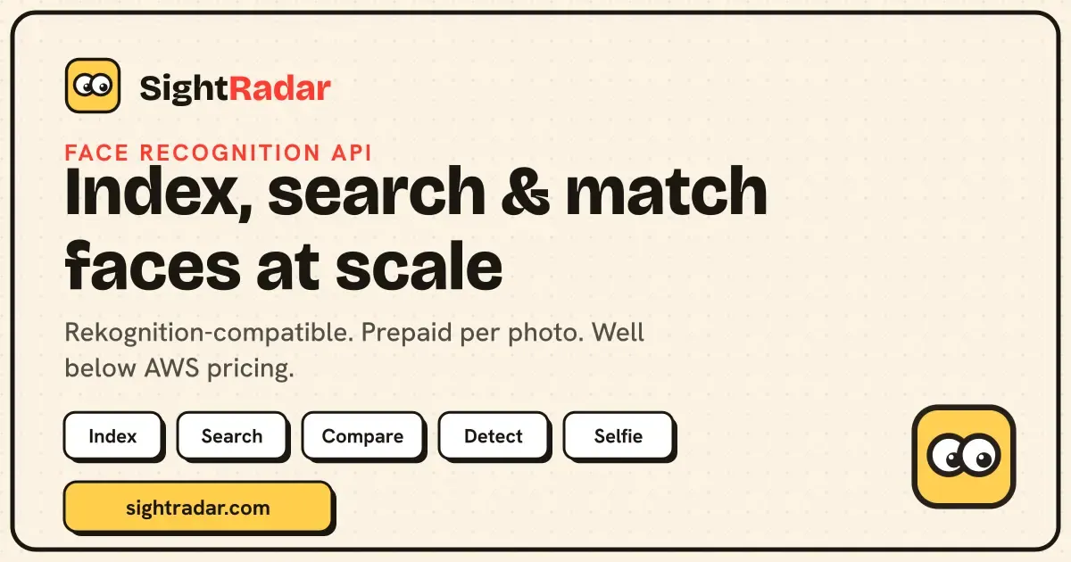 SightRadar screenshot