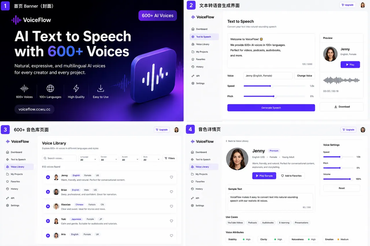 VoiceFlow screenshot