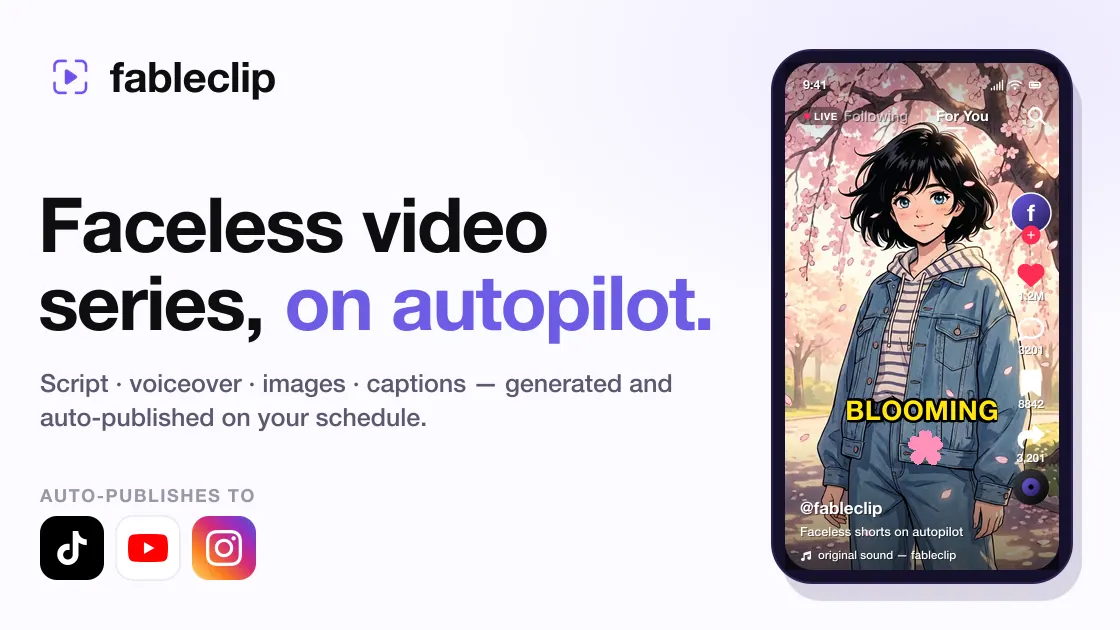 Fableclip screenshot